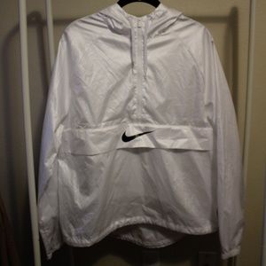 White Windbreaker - NIKE